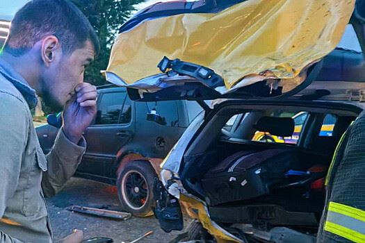 В такси арбитров финала Медиалиги врезался пьяный водитель