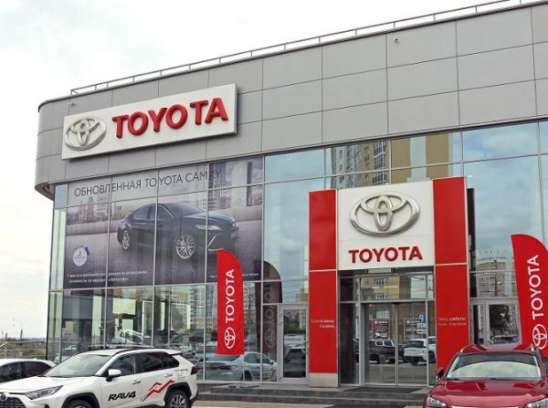Toyota вернулась в ТОП-10 марок на авторынке РФ